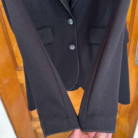 Alex Garfield New York Black Soft Two Button Blazer Women’s XS 2 - Picture 3 of 5